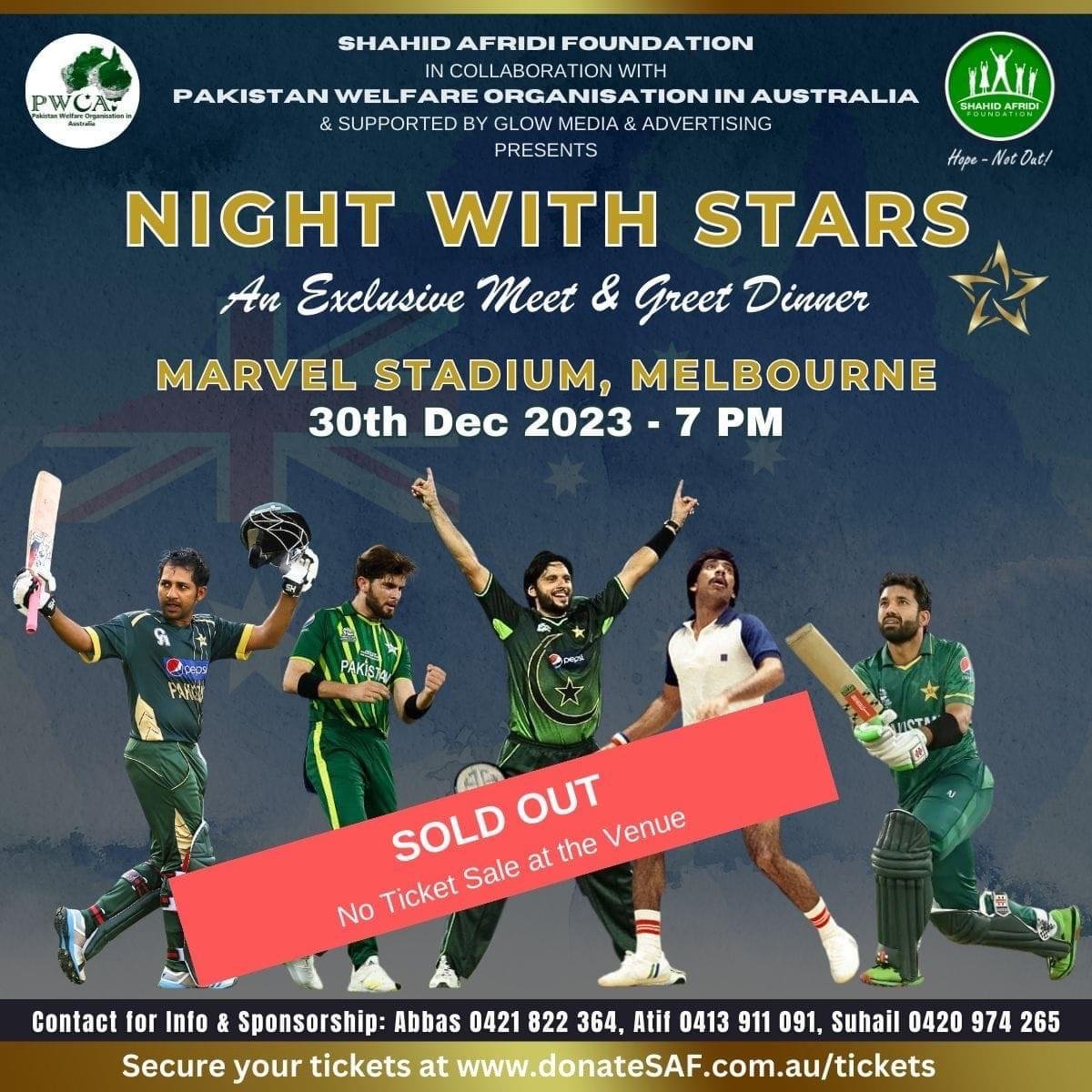 Night With Stars Melbourne, 30 December, 2023